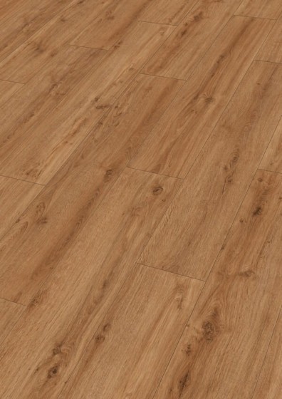 Meister Dąb Złoty 6999; DD 600 S ze zintegrowanym podkładem, AquaSafe; V-Fuga x 4; Wymiar: 9x220x1287 mm; Klasa:23/33.