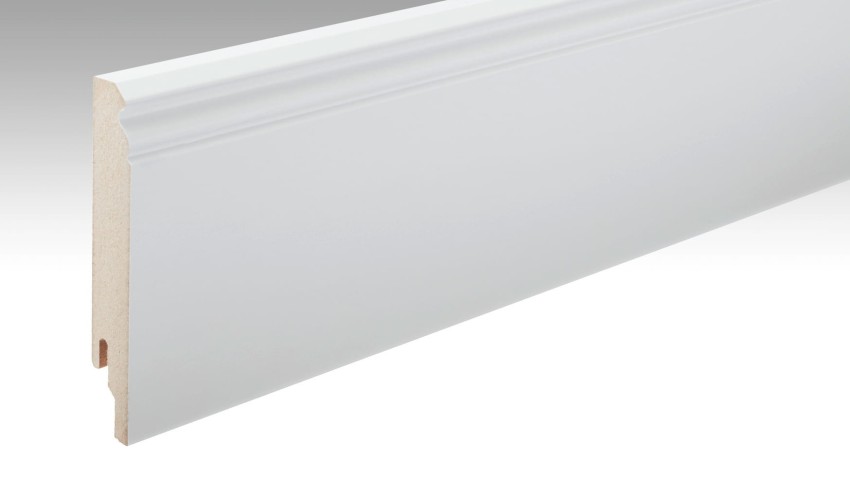 Meister Listwa Przypodłogowa 13 PK; MDF BIEL NATURALNA Połysk DF; 18x120x2500 mm