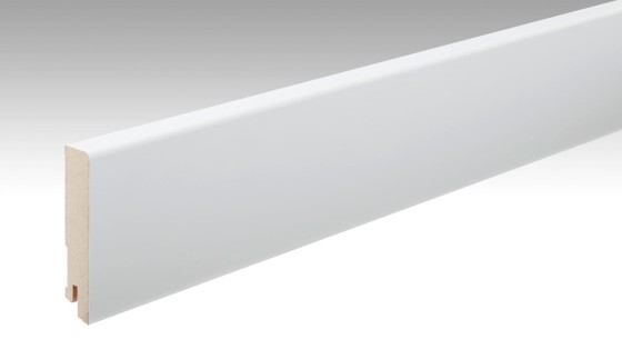 Meister Listwa Przypodłogowa 16 MK; MDF BIEL NATURALNA Połysk DF; 16x80x2500 mm 