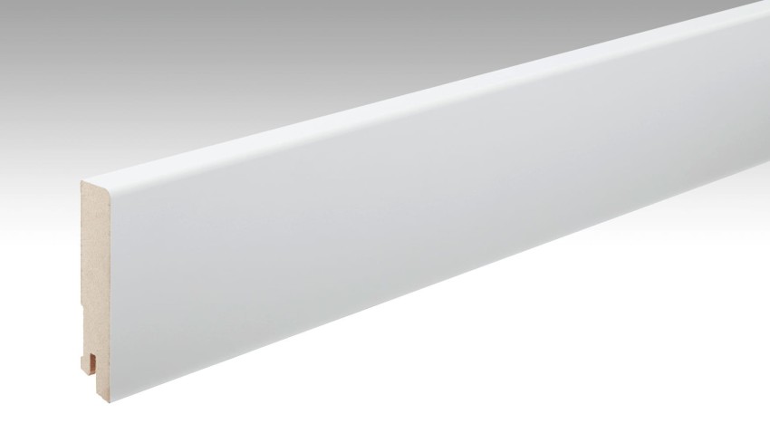 Meister Listwa Przypodłogowa 16 MK; MDF BIEL NATURALNA Połysk DF; 16x80x2500 mm 