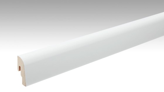 Meister Listwa Przypodłogowa 2 PK; MDF BIEL NATURALNA Połysk DF; 22x50x2500 mm 