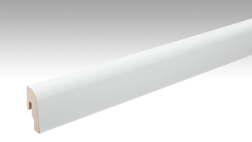 Meister Listwa Przypodłogowa 2 PK; MDF BIEL NATURALNA Połysk DF; 22x50x2500 mm 