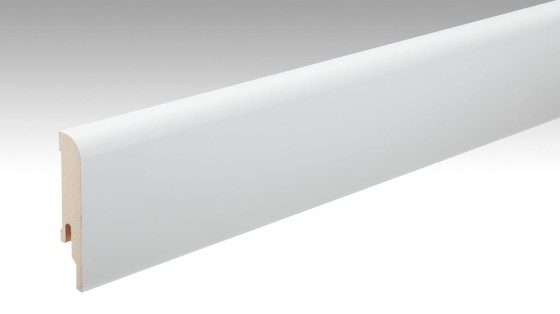 Meister Listwa Przypodłogowa 5 PK; MDF BIEL NATURALNA Połysk DF; 16x80x2500 mm