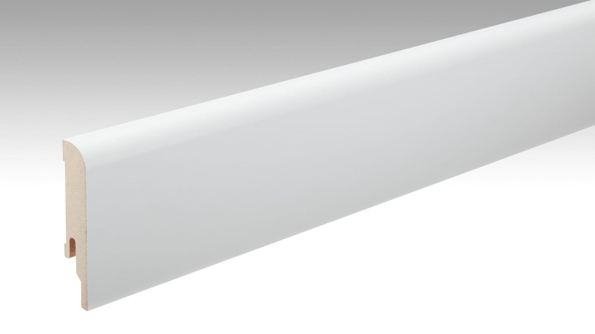 Meister Listwa Przypodłogowa 5 PK; MDF BIEL NATURALNA Połysk DF; 16x80x2500 mm