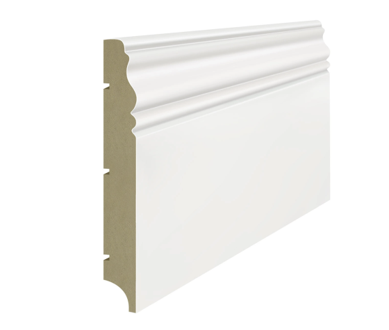 Lagrus WERSAL 150 Listwa MDF Biała RAL 9003; Wymiar: 19x150x2440 mm