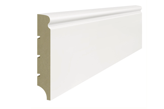Lagrus TALIA 100 Listwa MDF Biała RAL 9003; Wymiar: 16x100x2440 mm