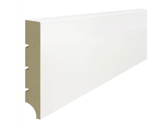 Lagrus STANDARD 100 Listwa MDF Biała RAL 9003; Wymiar: 16x100x2440 mm
