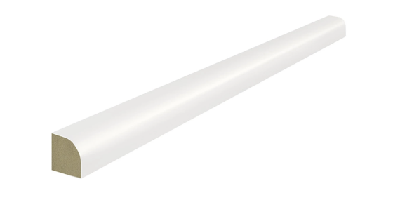 Lagrus ĆWIERĆWAŁEK 16x16 Listwa MDF Biała RAL 9003; Wymiar: 16x16x2440 mm