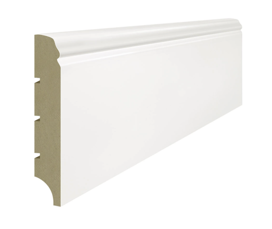 Lagrus PROWANSJA Listwa MDF Biała RAL 9003; Wymiar: 16x100x2440 mm